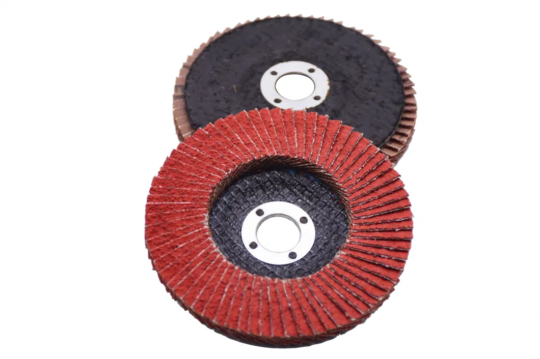 High Sharpness Ceramic Grain Flap Disc with Factory Price for Wood Metal Alloy Stainless Steel Polishing