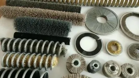 Spazzola a striscia rotonda con guarnizione in nylon a forma di tazza