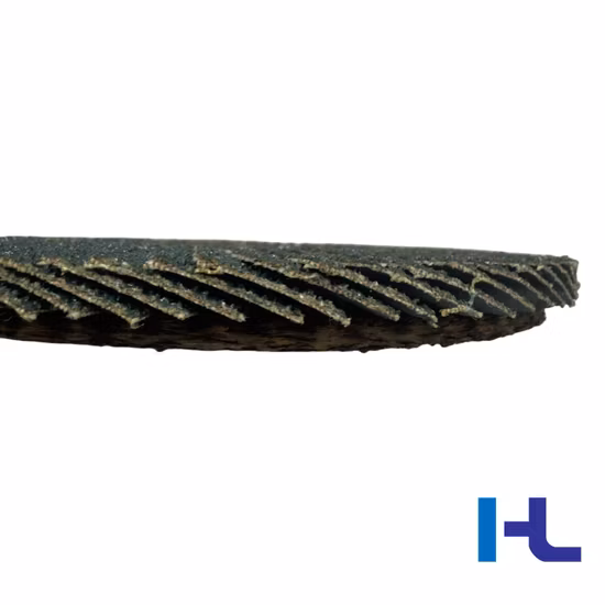 Disco lamellare per grani in ceramica da 150 * 22 mm 60 # per levigare e lucidare acciaio al cromo, acciaio inossidabile