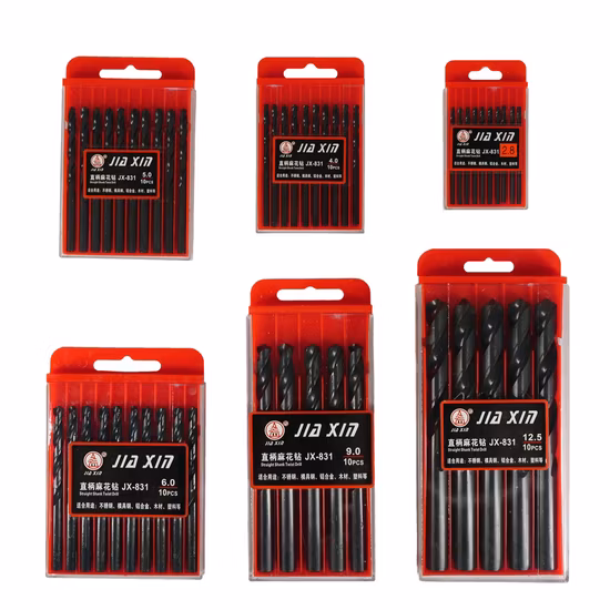 Punte elicoidali HSS per utensili elettrici in acciaio inossidabile